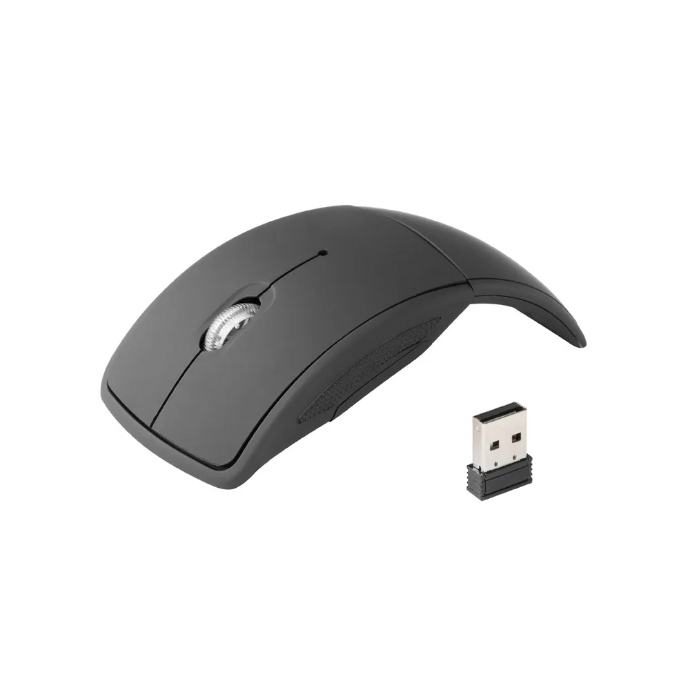 ALENCAR. Mouse wireless dobrável 24G. em ABS