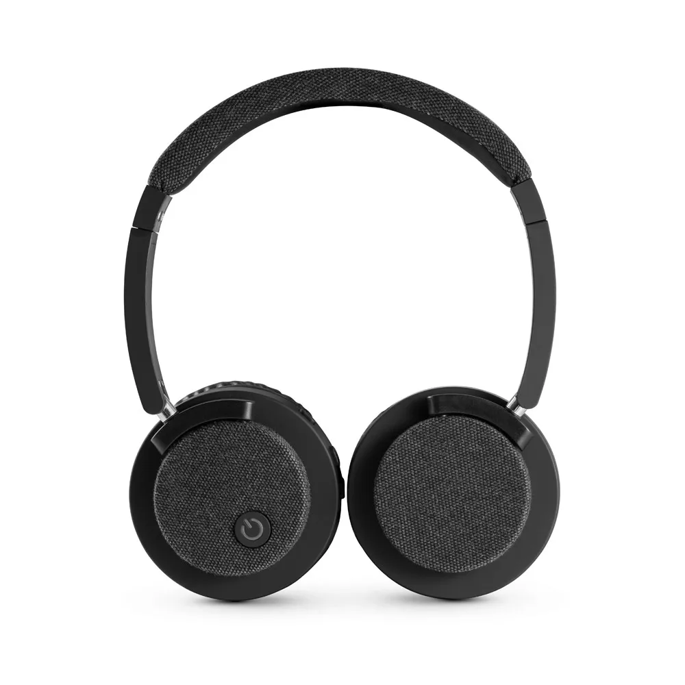 BEATDRUM. Fones de ouvido sem fios em ABS e tecido com autonomia de 16h