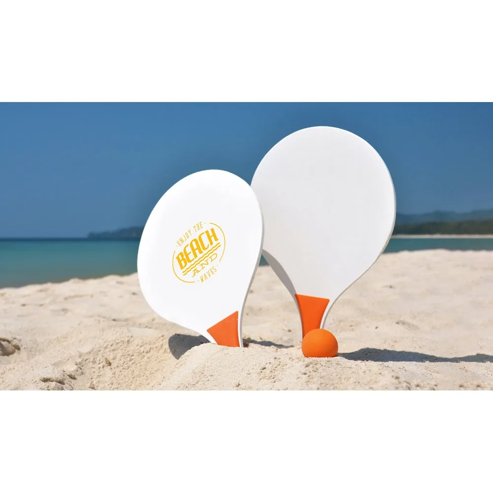 FILIPINAS. Raquetes de praia em MDF