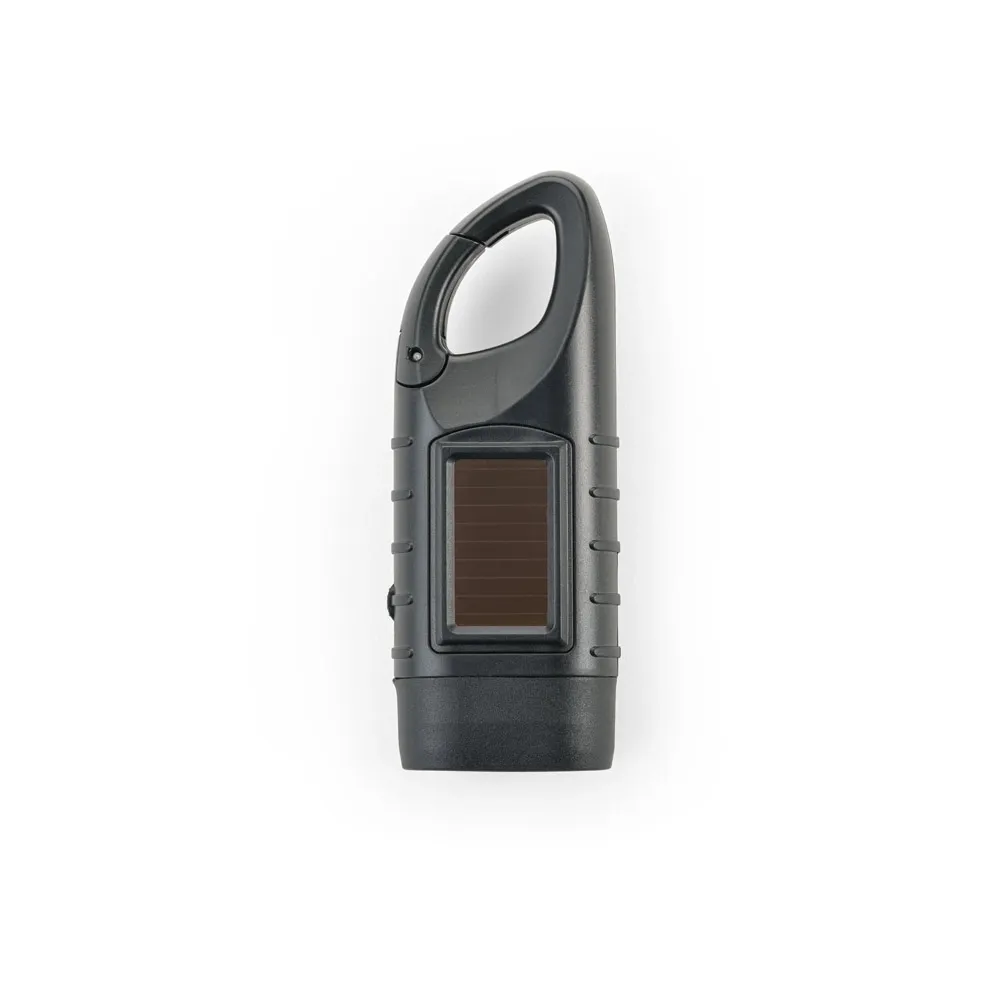 SOLARKY. Lanterna compacta de 0 5 W em ABS, com 3 LEDs brancos com 90 lumens
