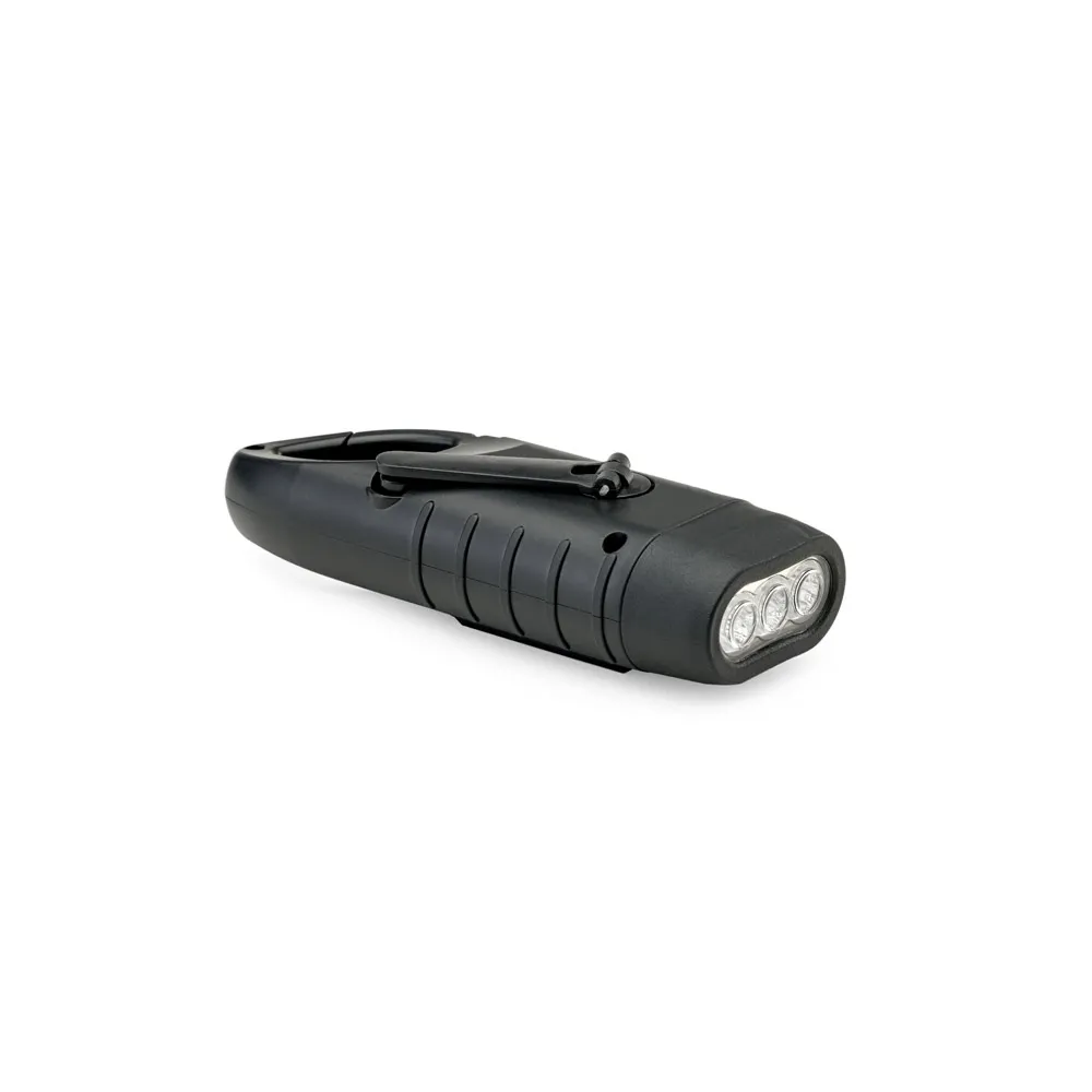SOLARKY. Lanterna compacta de 0 5 W em ABS, com 3 LEDs brancos com 90 lumens