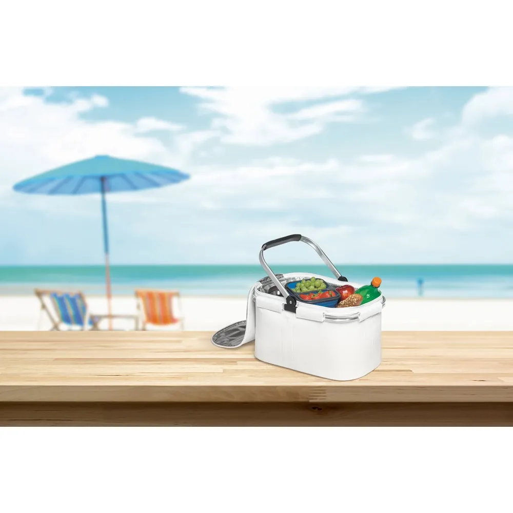 BASKIT. Cooler. Sacola térmica flexível 30 L em 600D
