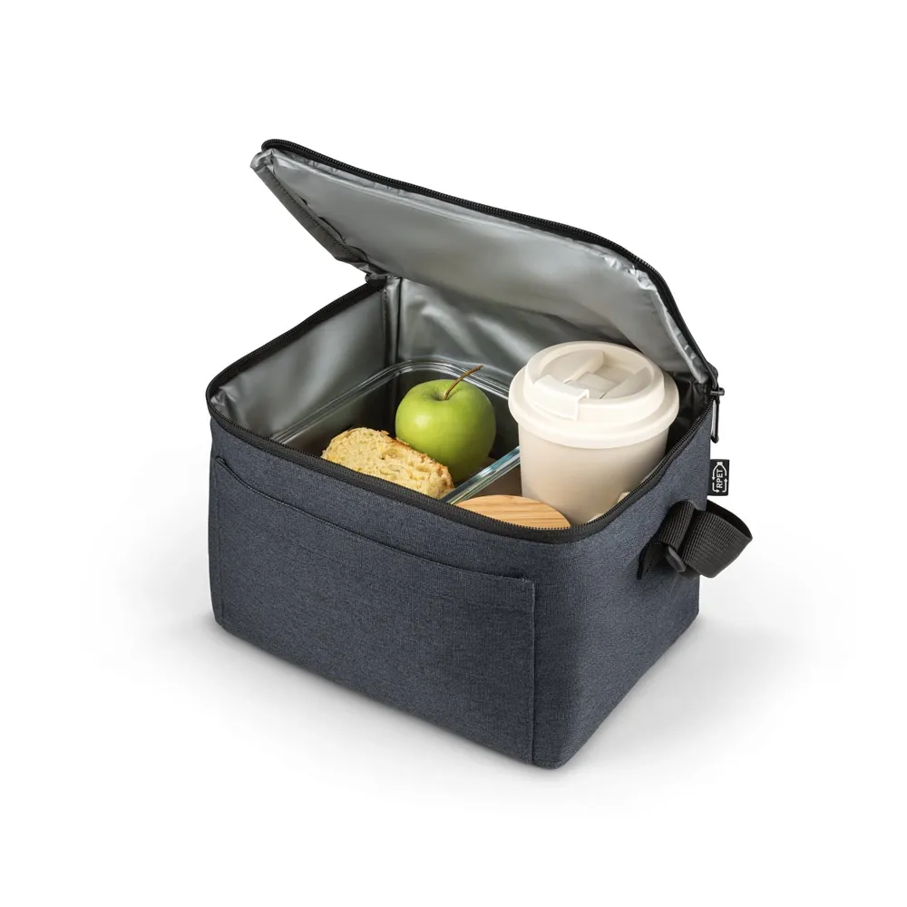 REPURPOSE COOLER. Cooler. Bolsa térmica em 600D poliéster reciclado com interior forrado em PEVA 6 L