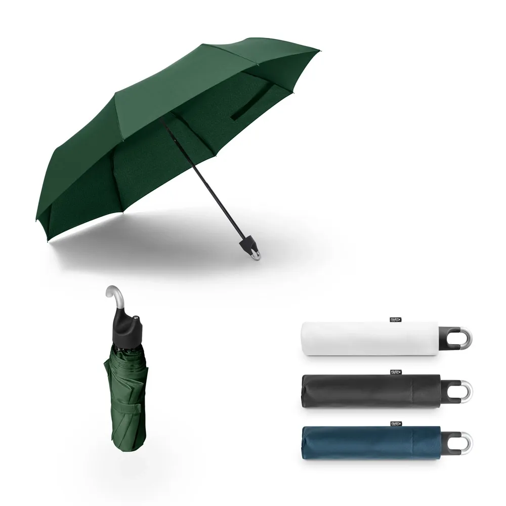 ARON. Guarda-chuva dobrável de 21   em poliéster 100% reciclado pongee 190T