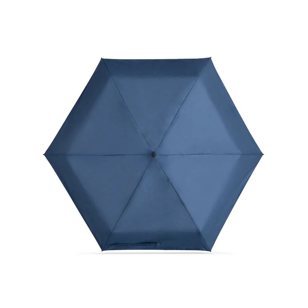 EMMA. Mini guarda-chuva compacto de 19” em pongee 190T
