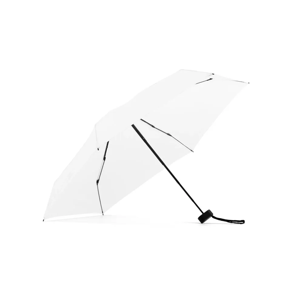 EMMA. Mini guarda-chuva compacto de 19” em pongee 190T