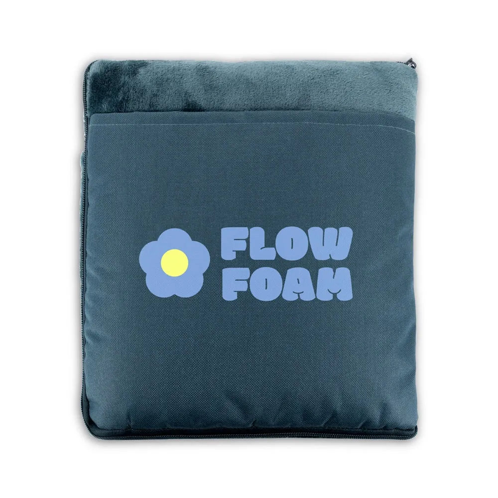 SNUGGY. Manta 3 em 1 em tecido polar (220 g/m²) ideal para viagens