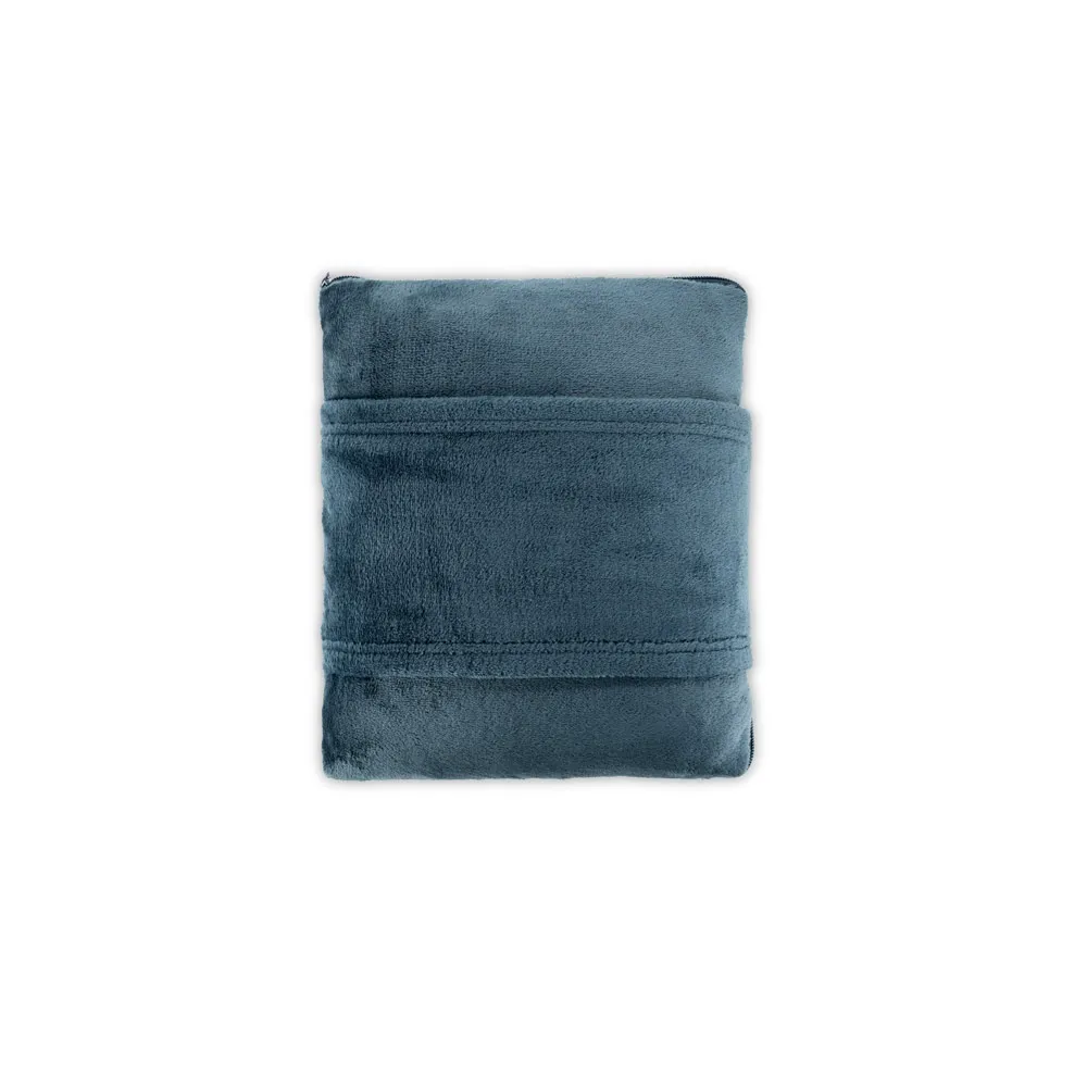 SNUGGY. Manta 3 em 1 em tecido polar (220 g/m²) ideal para viagens