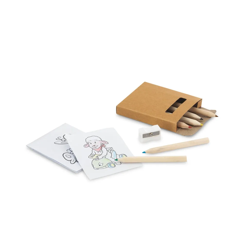 ANIM. Kit para pintar em caixa de cartão-51758