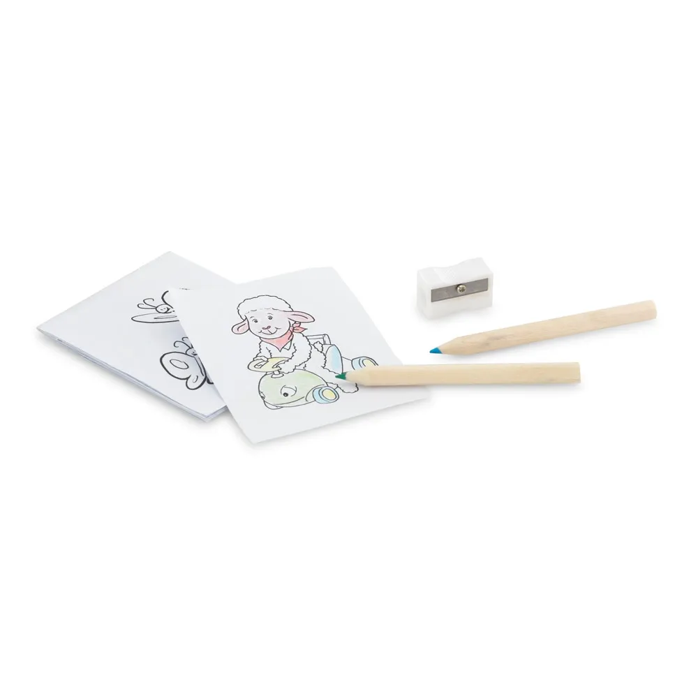 ANIM. Kit para pintar em caixa de cartão-51758