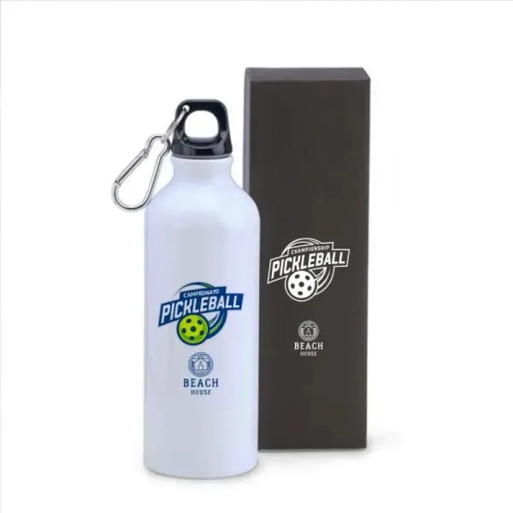 SQUEEZE EM ALUMÍNIO BRANCO - 500ML