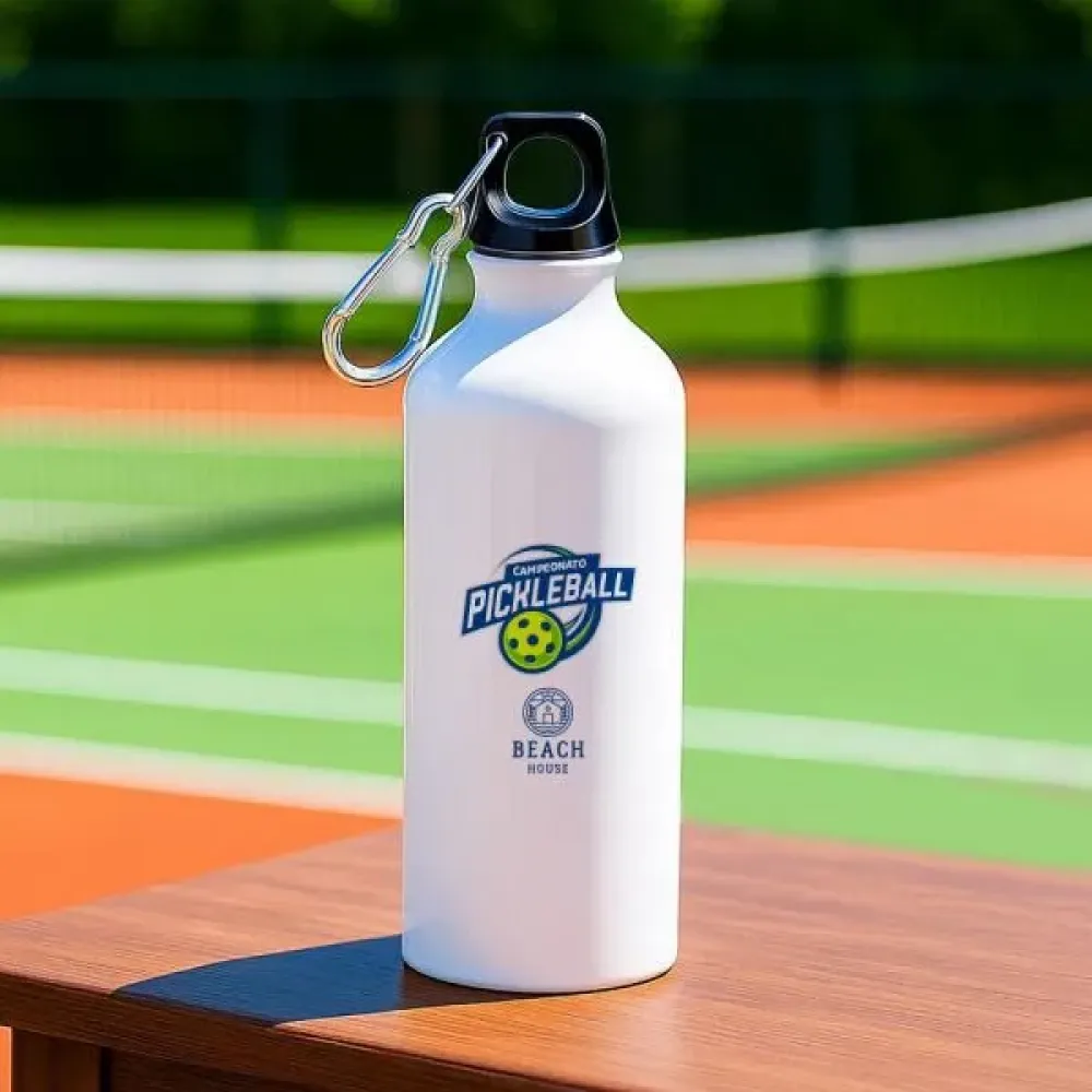 SQUEEZE EM ALUMÍNIO BRANCO - 500ML