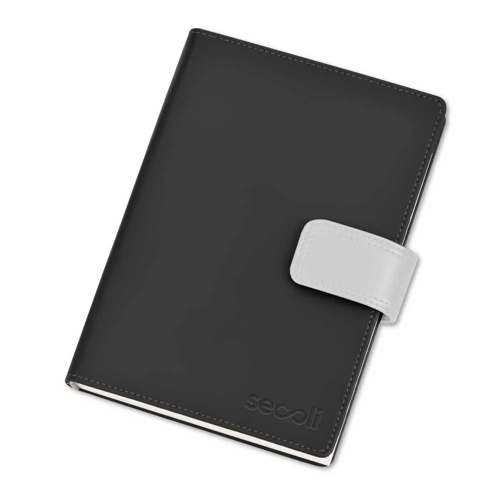 Agenda Capa PU com Aba de Fecho