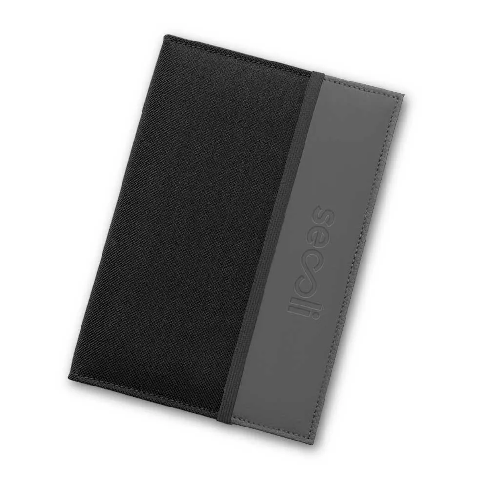 Agenda Capa PU com Faixa Vertical de Destaque