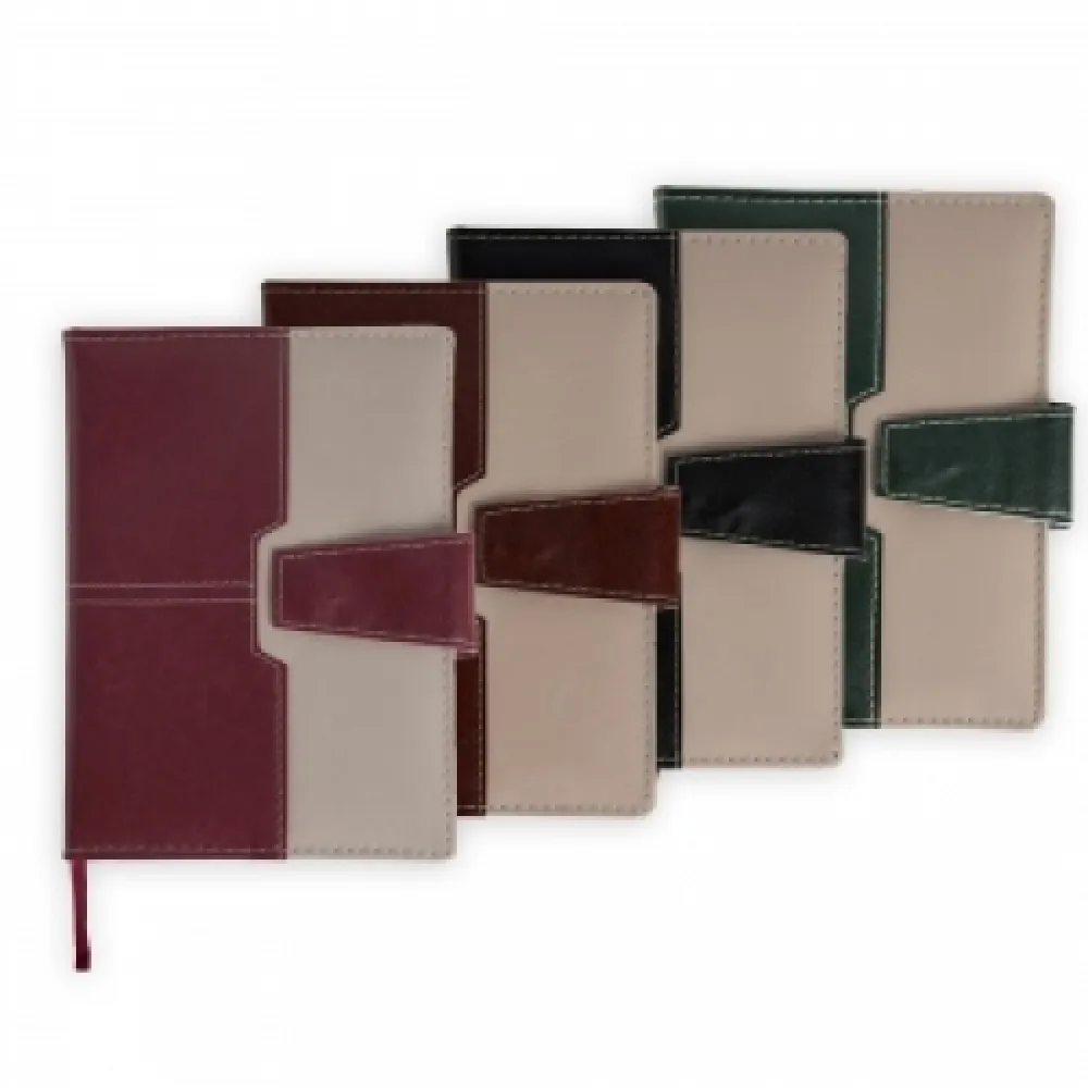 #Agenda Diária 2020 com Fecho de Imã e Suporte pra Caneta