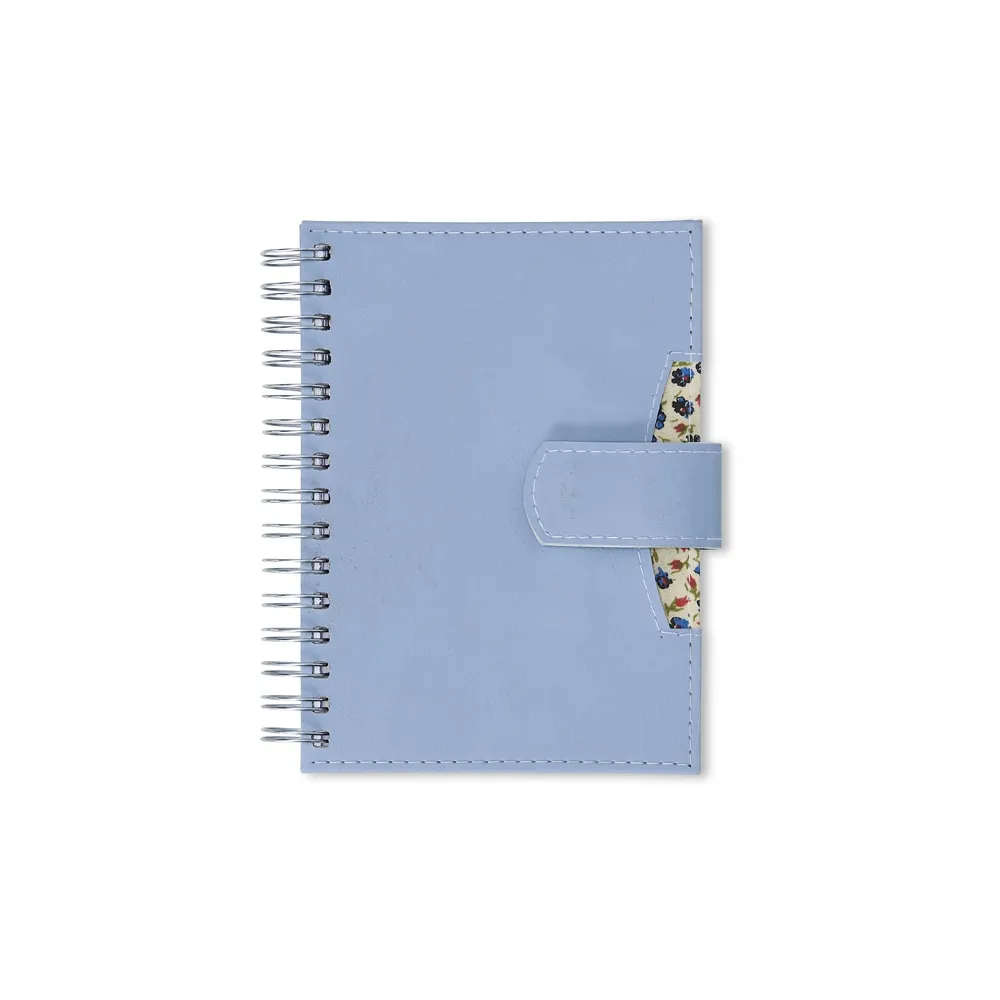 #Agenda Diária Wire-o 2023 com Fecho e Suporte pra Caneta-14797