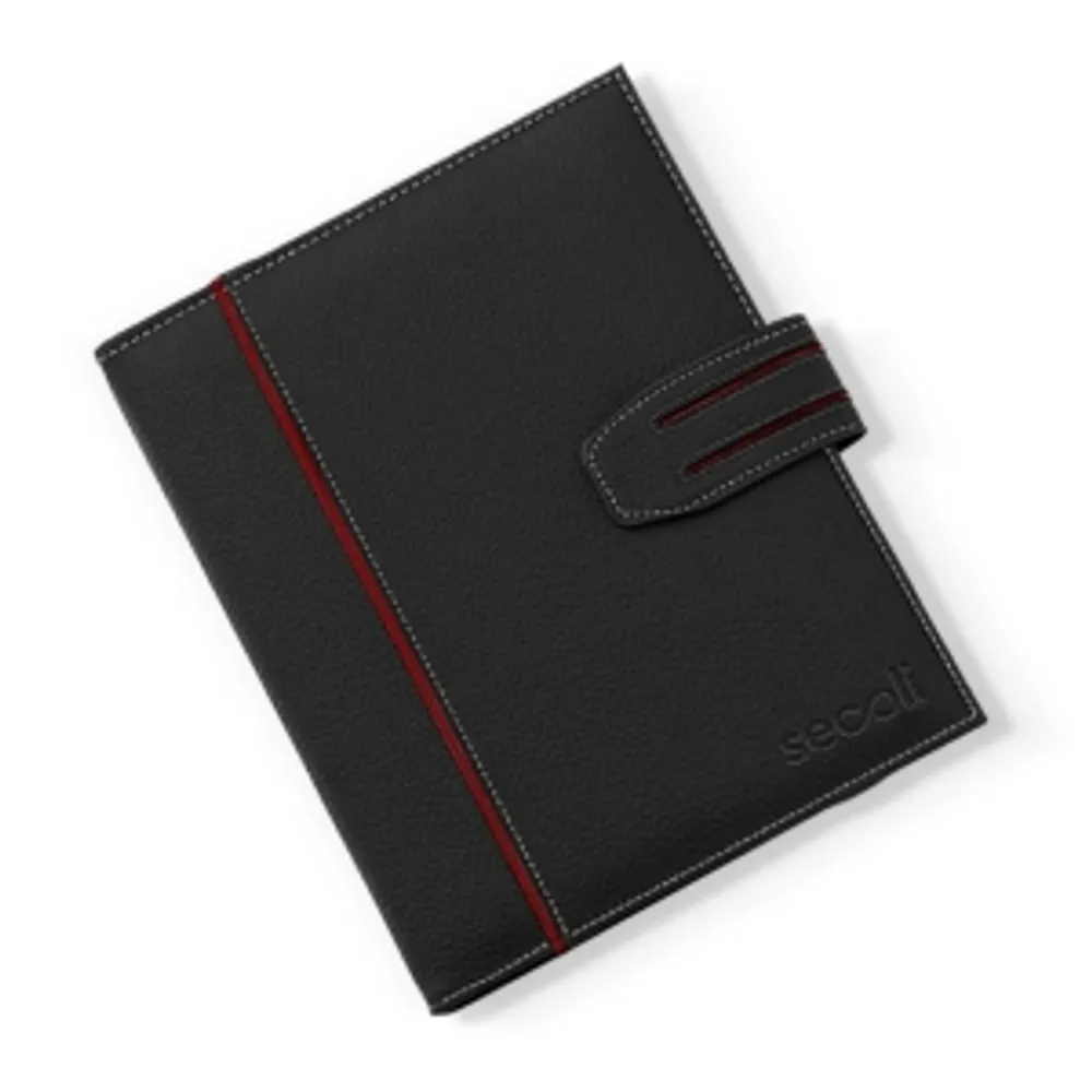 Agenda Fichário Capa PU com Aba de Fecho