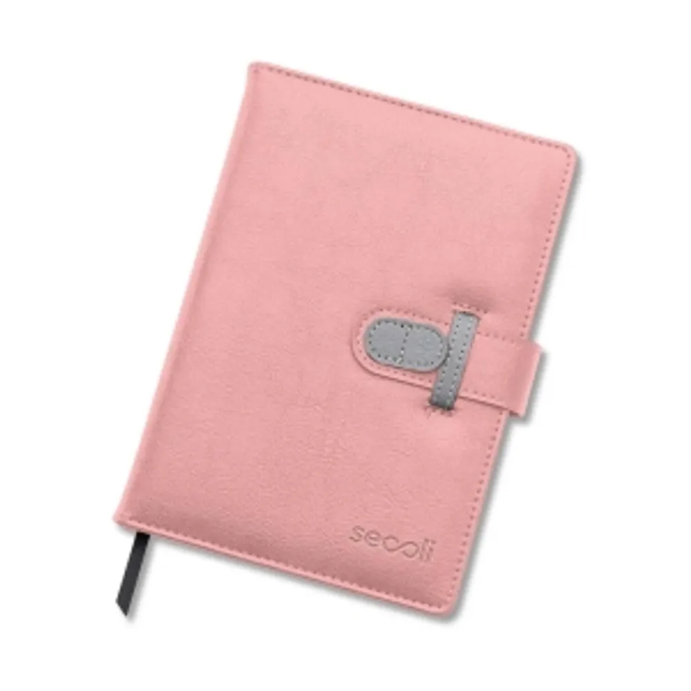 Agenda com relevo orgânico