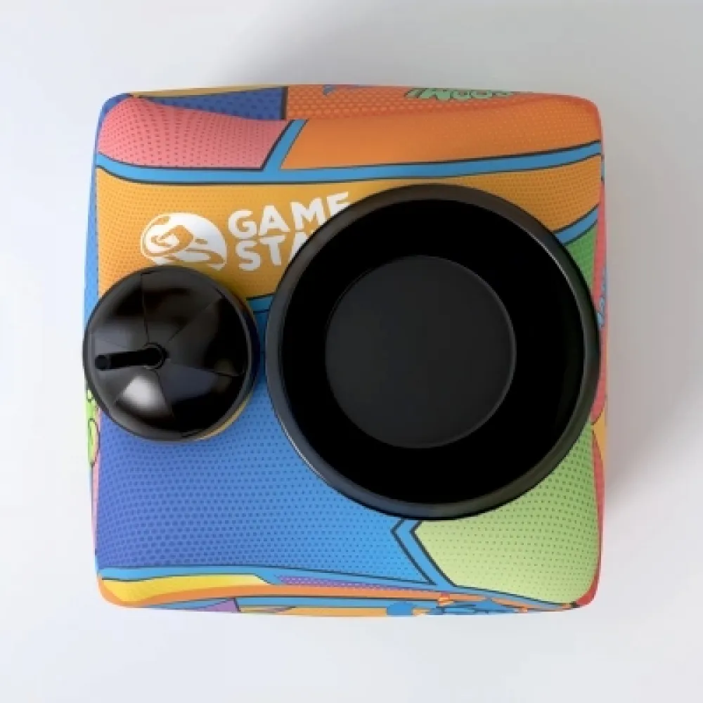 Almofada Porta Pipoca 1 Copo 1 Balde Personalizada