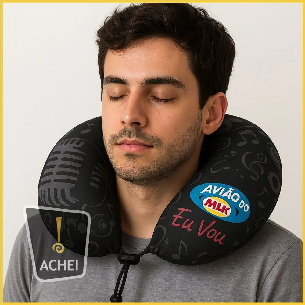 Almofada ou Travesseiro Pescoço 