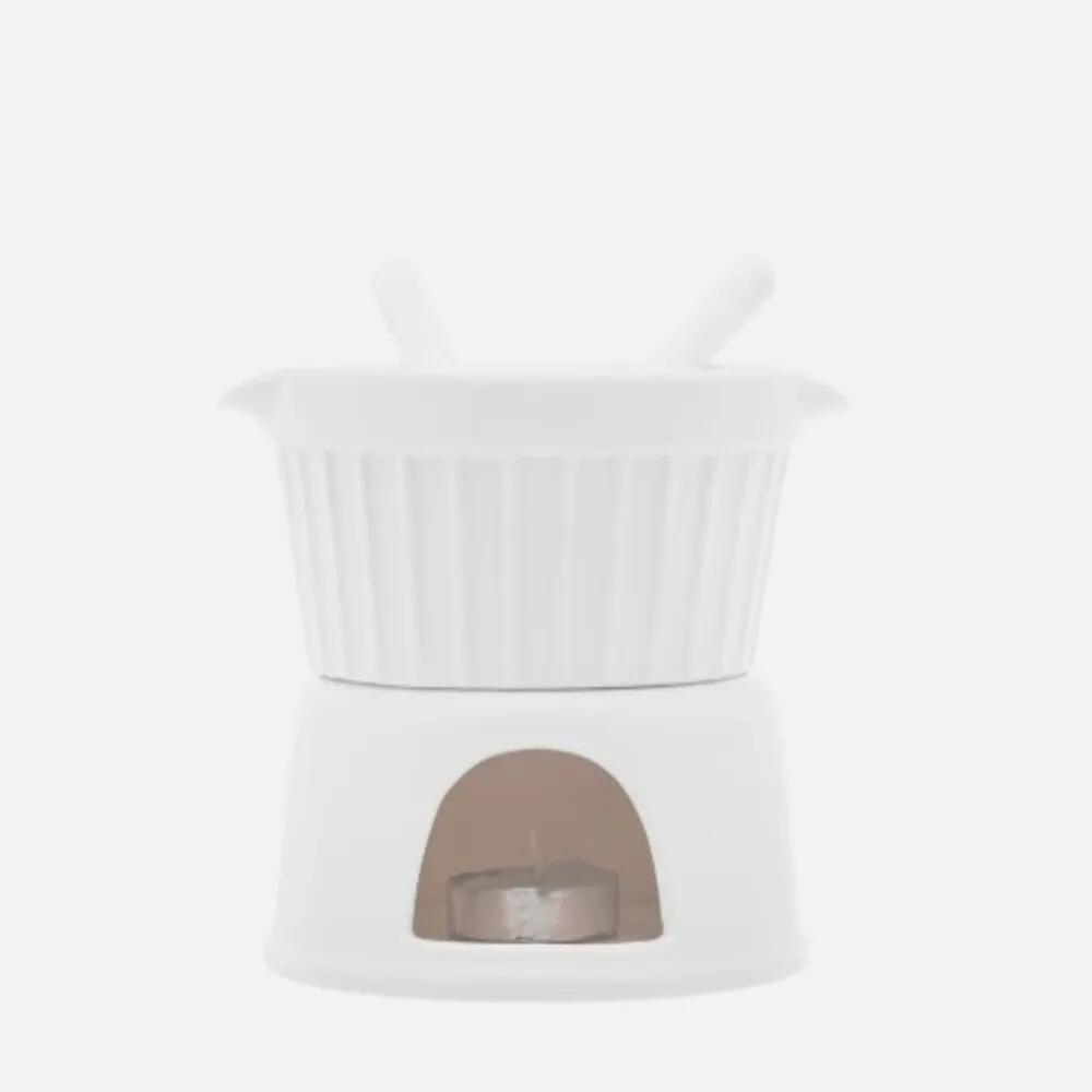 Aparelho De Fondue De Porcelana-MB00057