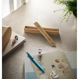 Miniatura de imagem do produto BAMBOX. Estejo em bambu natural para 1 esferográfica