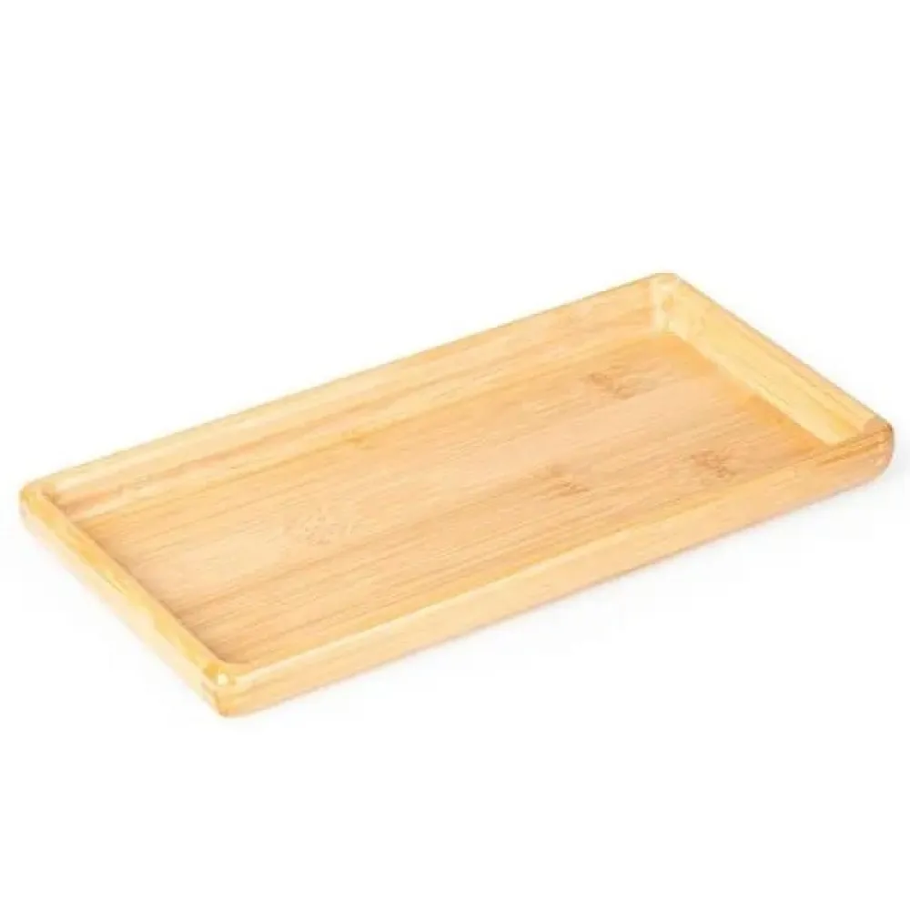 BANDEJA EM BAMBU PARA SERVIR - 30X15CM-BT-03013