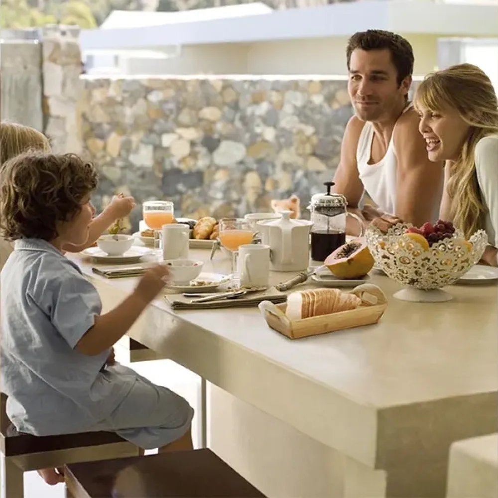 BANDEJA PARA PÃES EM BAMBU