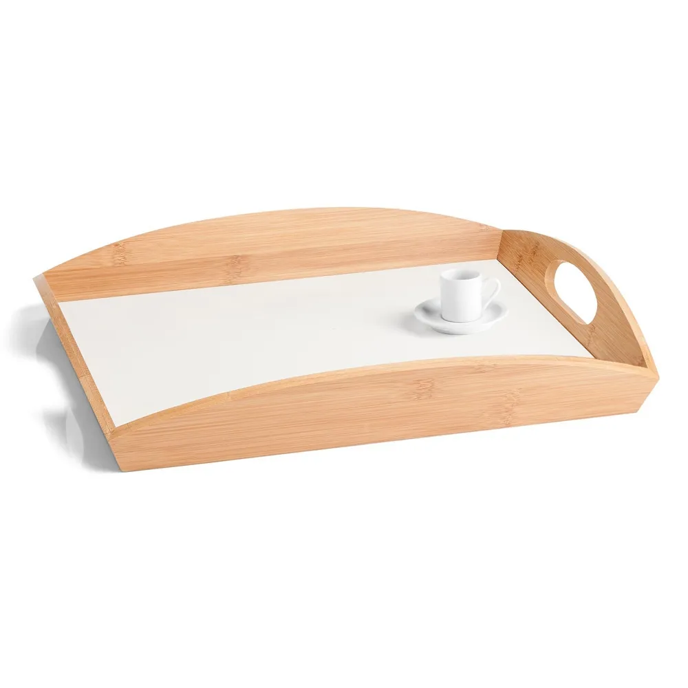 BANDEJA PARA SERVIR RETANGULAR EM BAMBU ITÁLIA - 40 CM-BT-10403-600