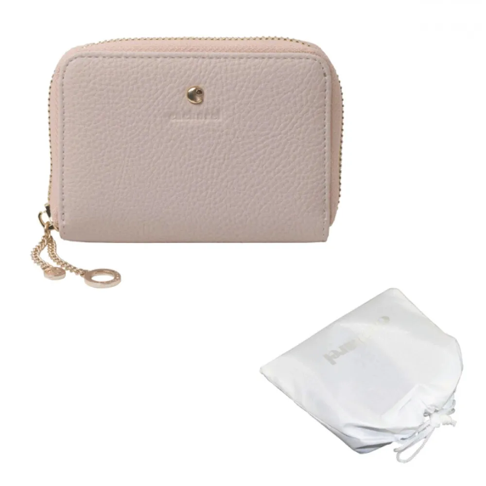 BEAUBOURG. Porta níquel ROSA CLARO