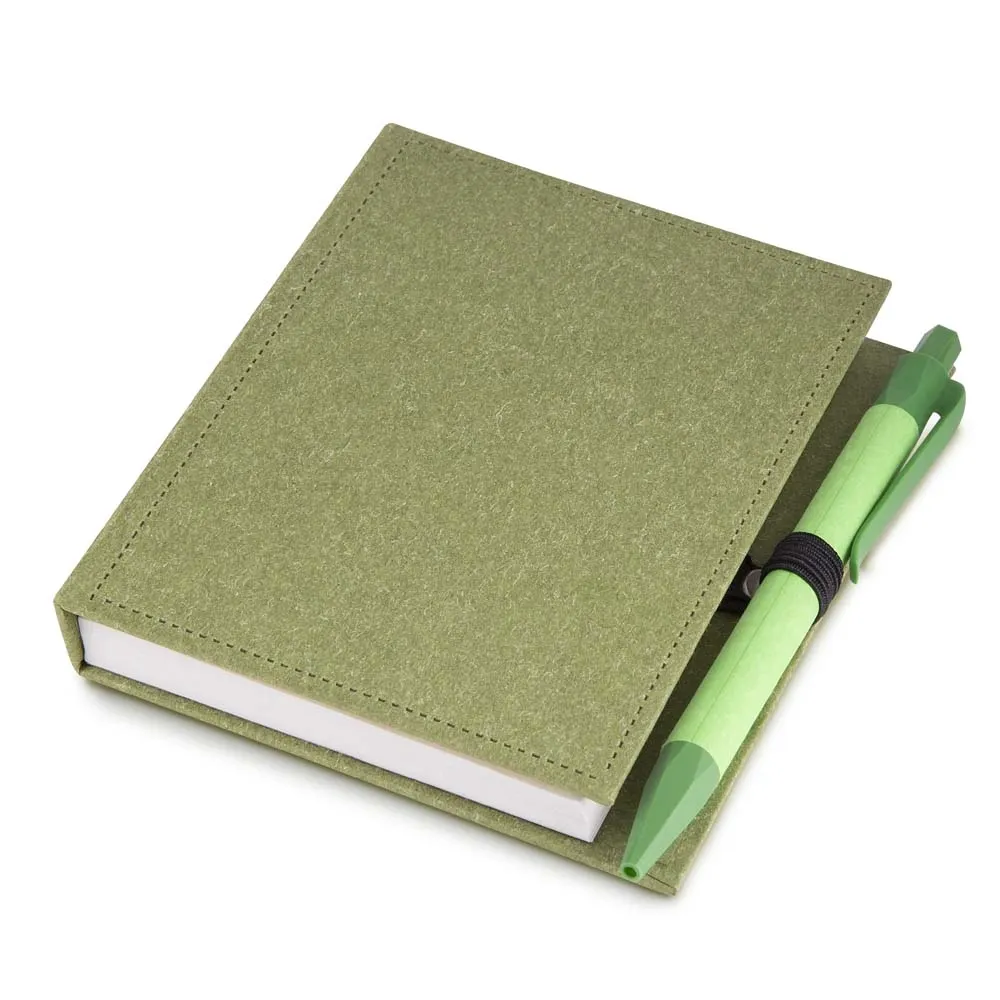 Bloco de anotações c/ Caneta (13x11cm)-BL024