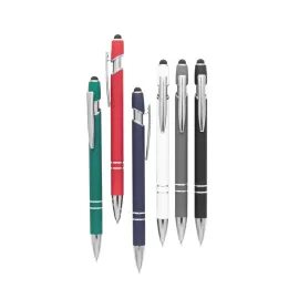 Miniatura de imagem do produto BLANC. Esferográfica em alumínio com ponteira touch