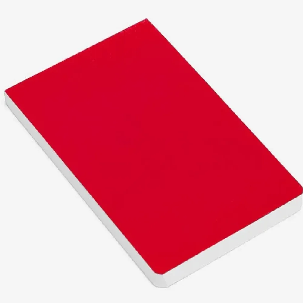 BLOCO PARA ANOTAÇÕES SIMPLES – VERMELHO – 100 FLS