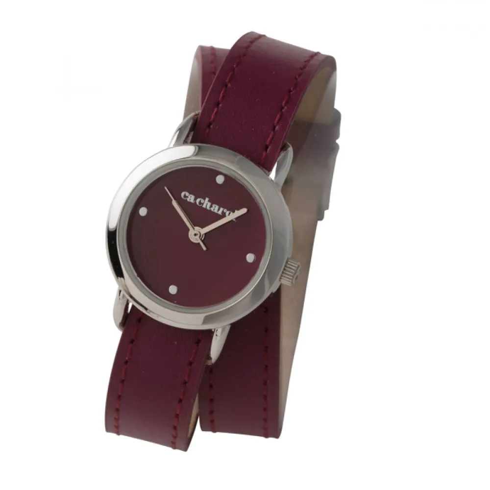 BLOSSOM. Relógio VINHO