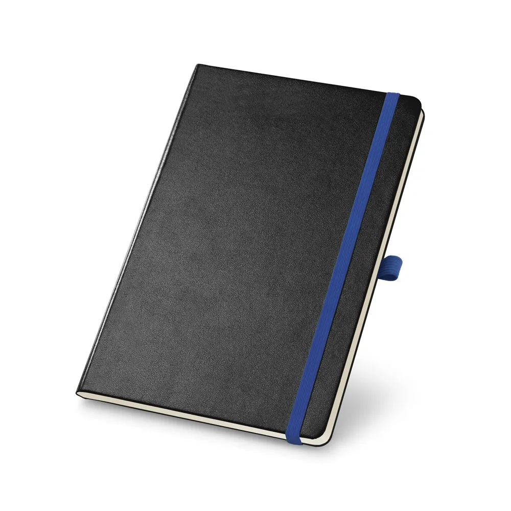 BOUVIER. Caderno A5 com folhas pautadas AZUL ROYAL-93729-AZR