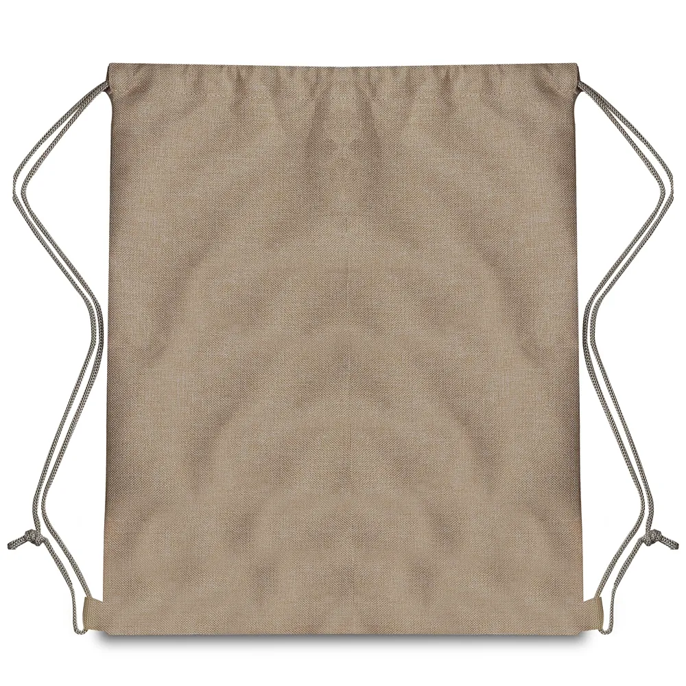 Sacola/Mochila em Poliéster 600D e Cortiça (34x38cm)