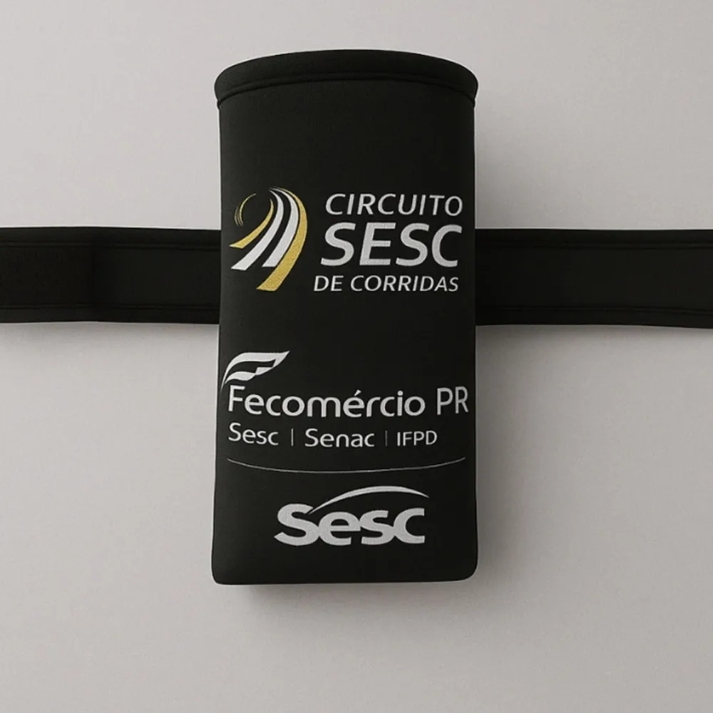 BRAÇADEIRA PROMOCIONAL VIÉS E VELCRO PERSONALIZADA-BRACVV