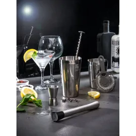 Miniatura de imagem do produto BRAMBLE. Set de cocktail com 6 peças em aço inox