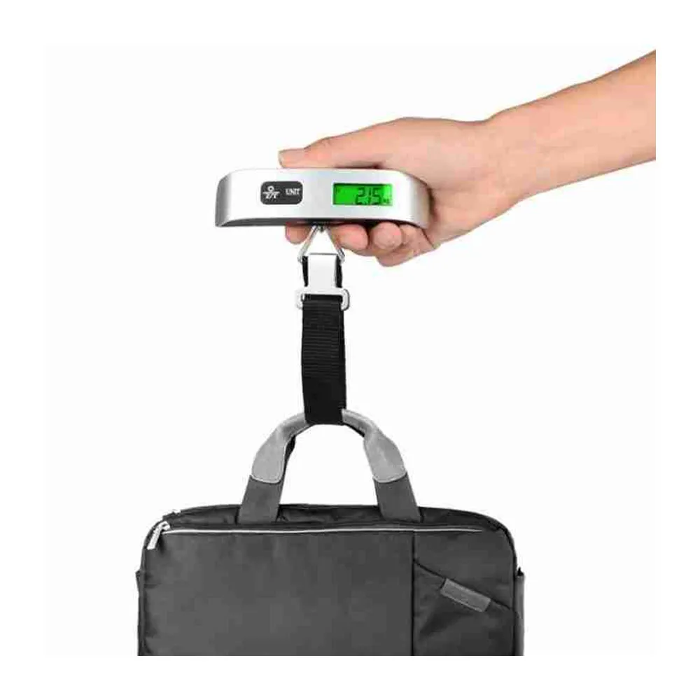 Balança De Mão Digital Portátil Até 50kg