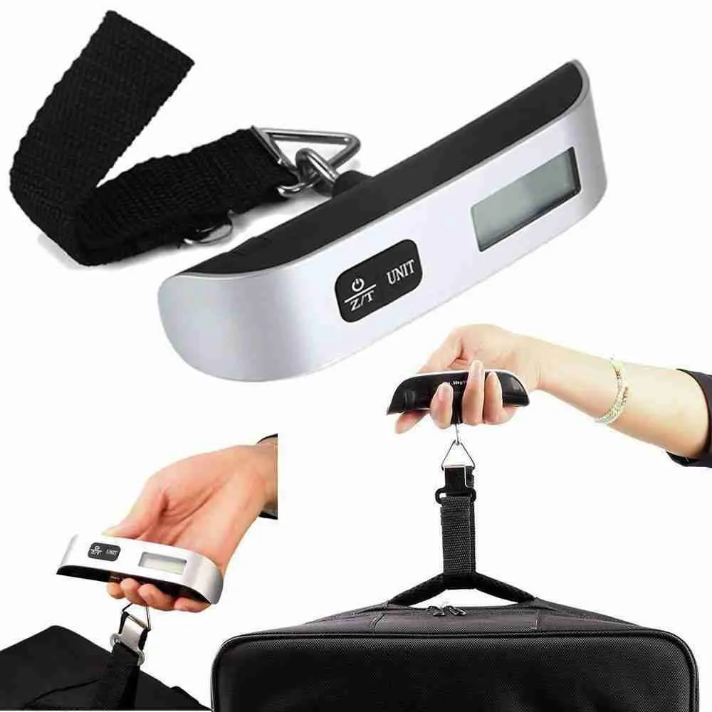 Balança De Mão Digital Portátil Até 50kg