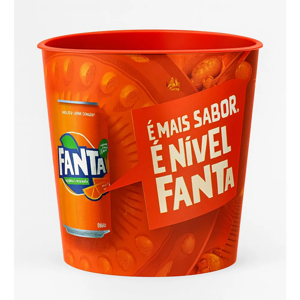 Balde de Pipoca 2,6 litros IN MOLD LABEL-LN250PM26LB