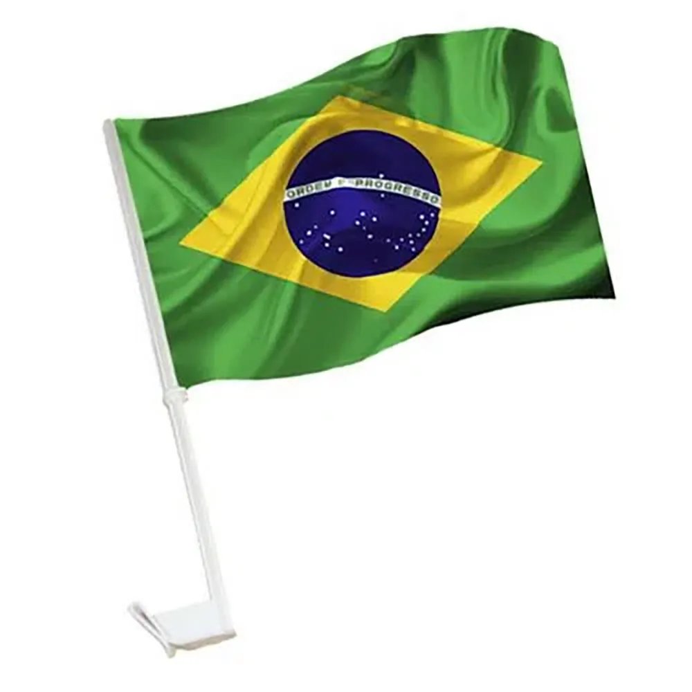 Bandeira do Brasil em Tecido para Carro -LN190MF002