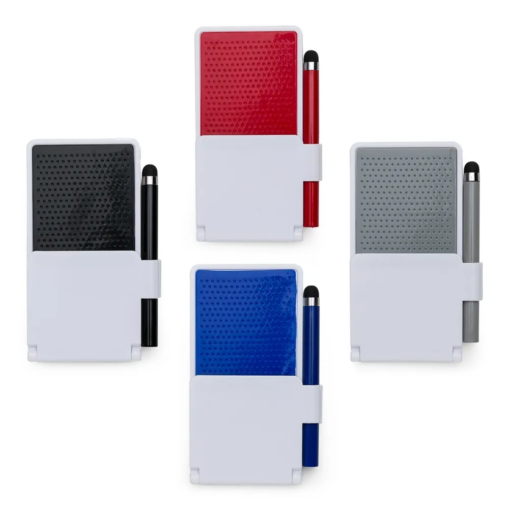 #Base Plástica para Celular com Caneta Touch