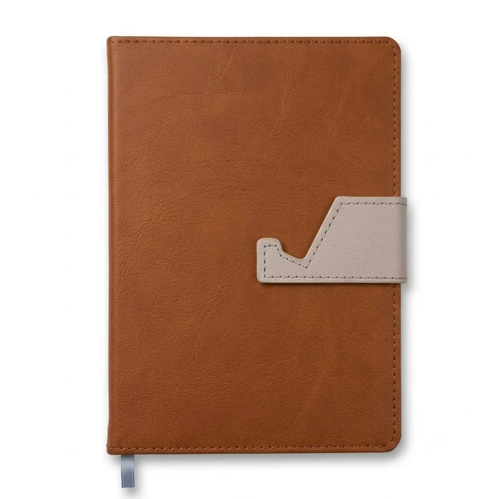  Caderno Executivo com suporte para celular