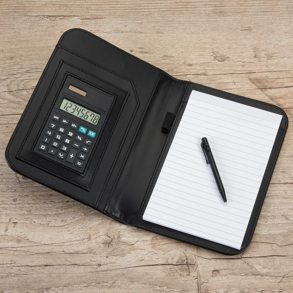 #Bloco de Anotações com Calculadora e Caneta