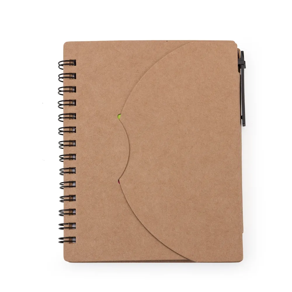 #Bloco de Anotações com Caneta e Autoadesivos