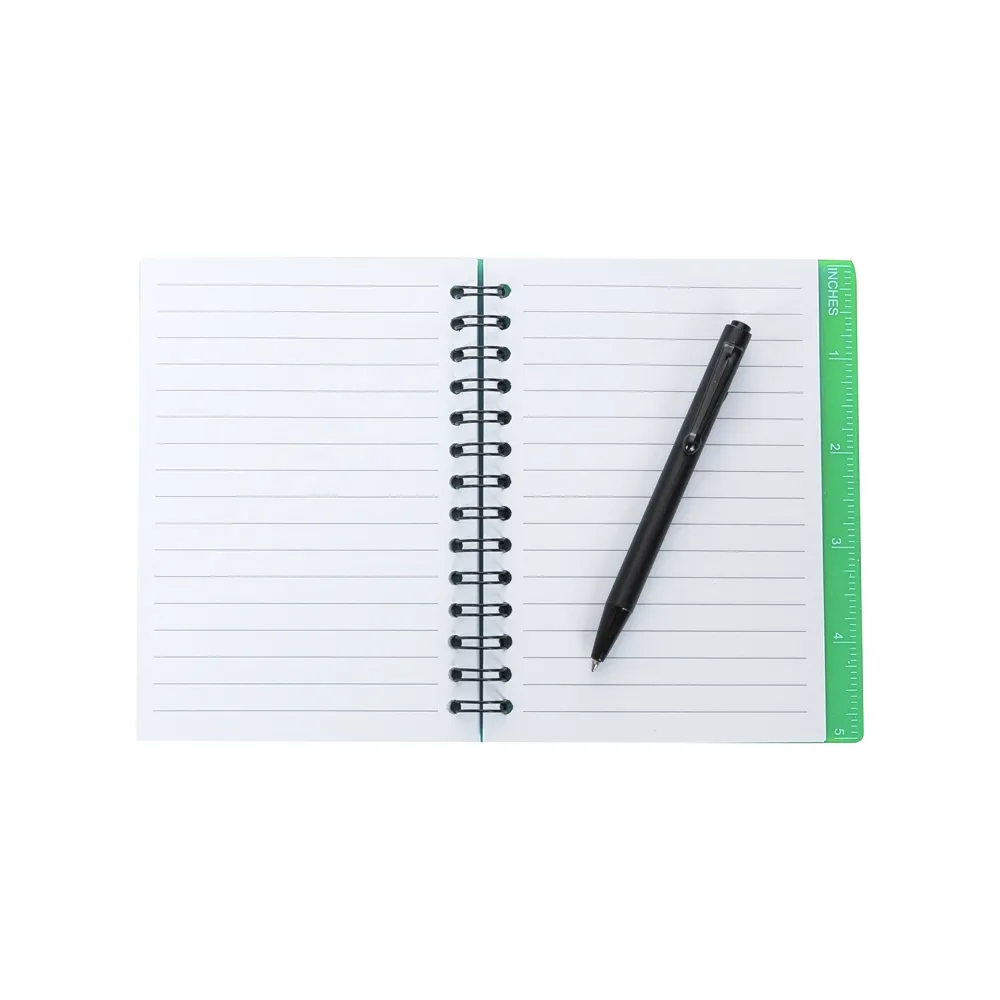 #Bloco de Anotações com Caneta e Régua