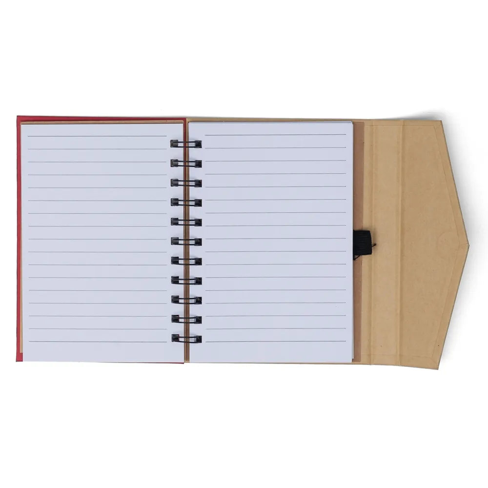 Caderno de Anotações com Marcadores Adesivos