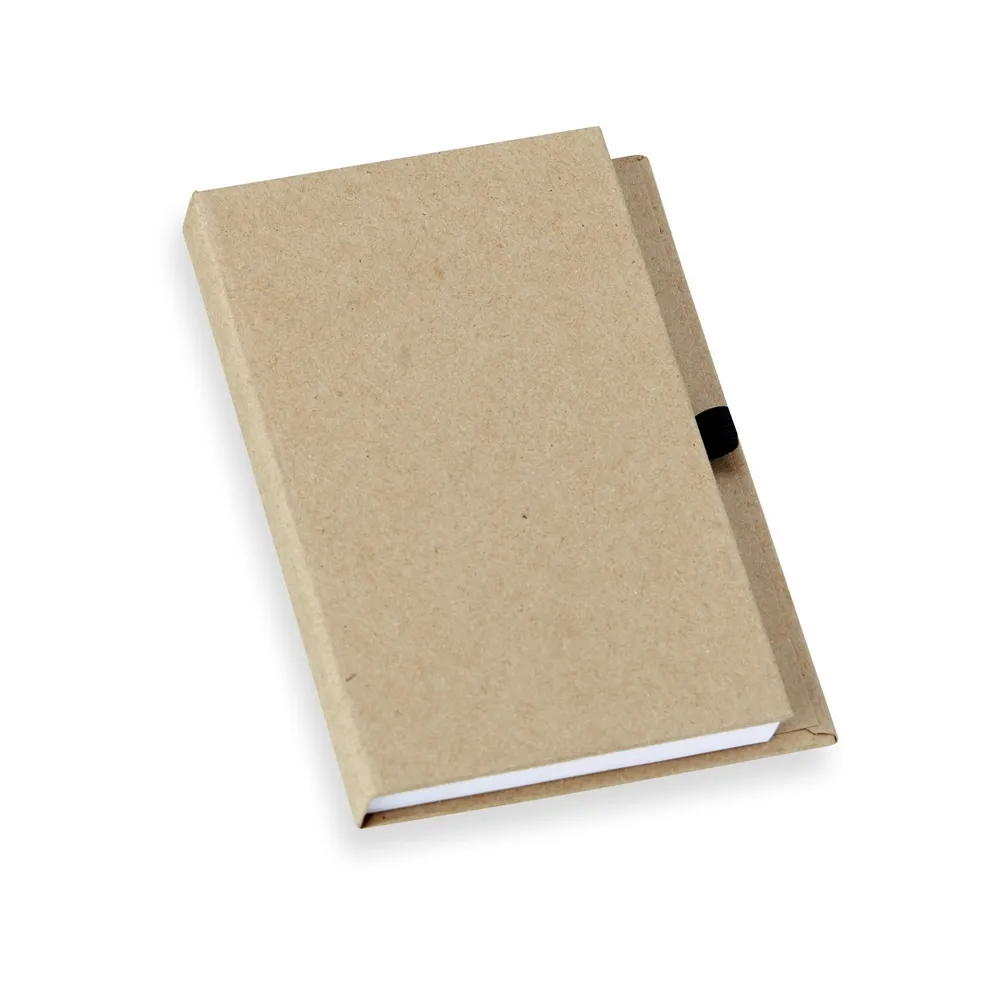 Bloco de Anotações em Kraft com Porta Caneta-14835