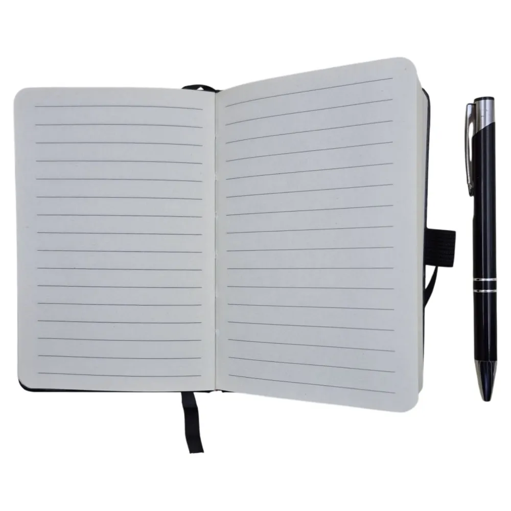 Bloco de Notas E Caneta